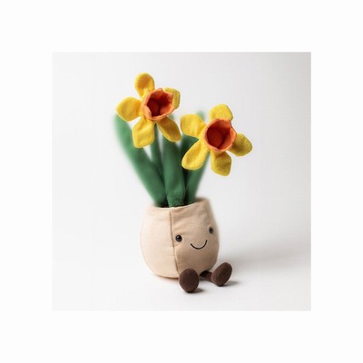 Jellycat Daffodil Pot UK | 74256SWOZ